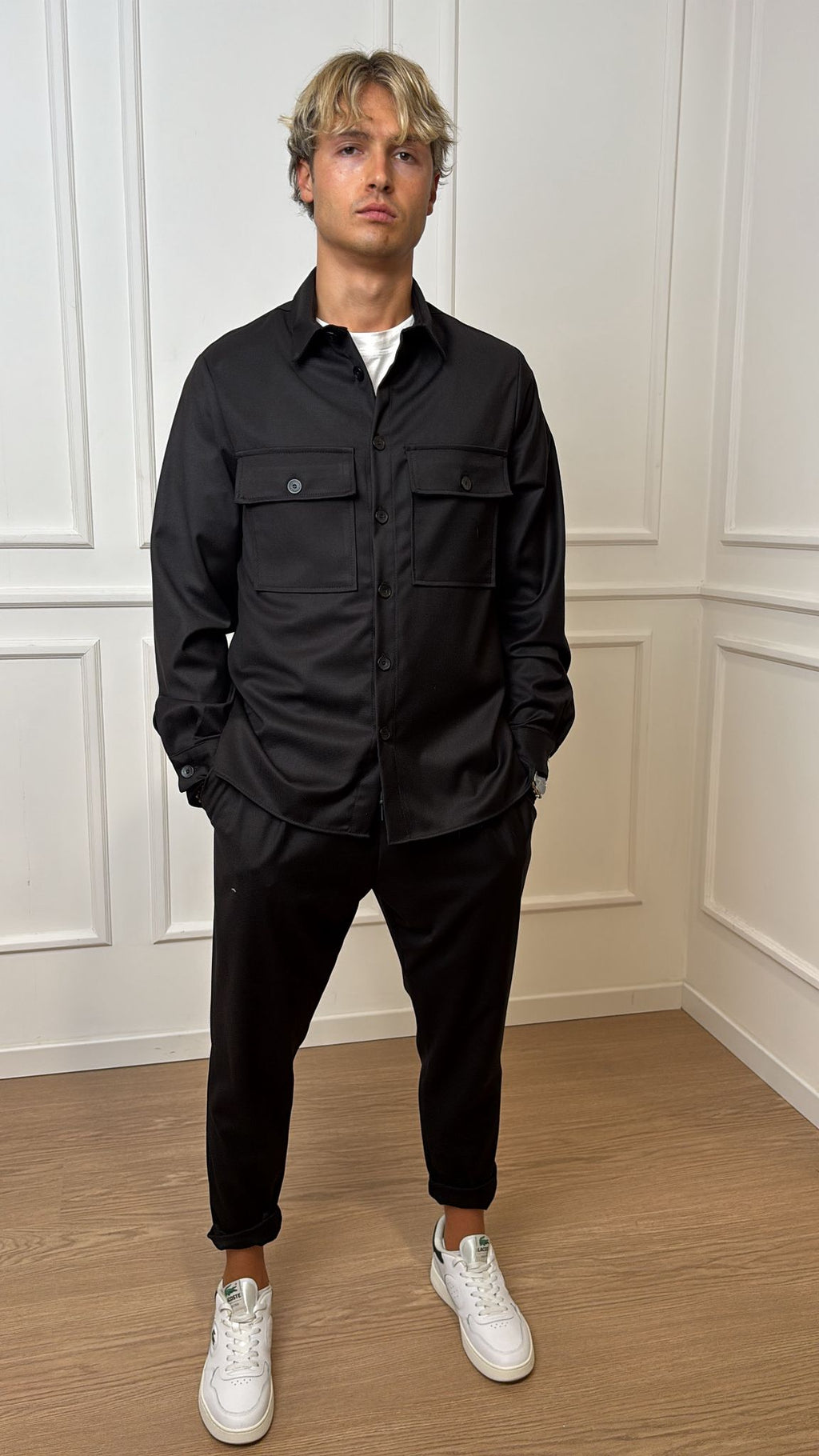 Camicia taschino Imperial C1I9KBV nera