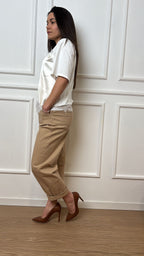 Pantalone colorato barrel Tensione In PA5137