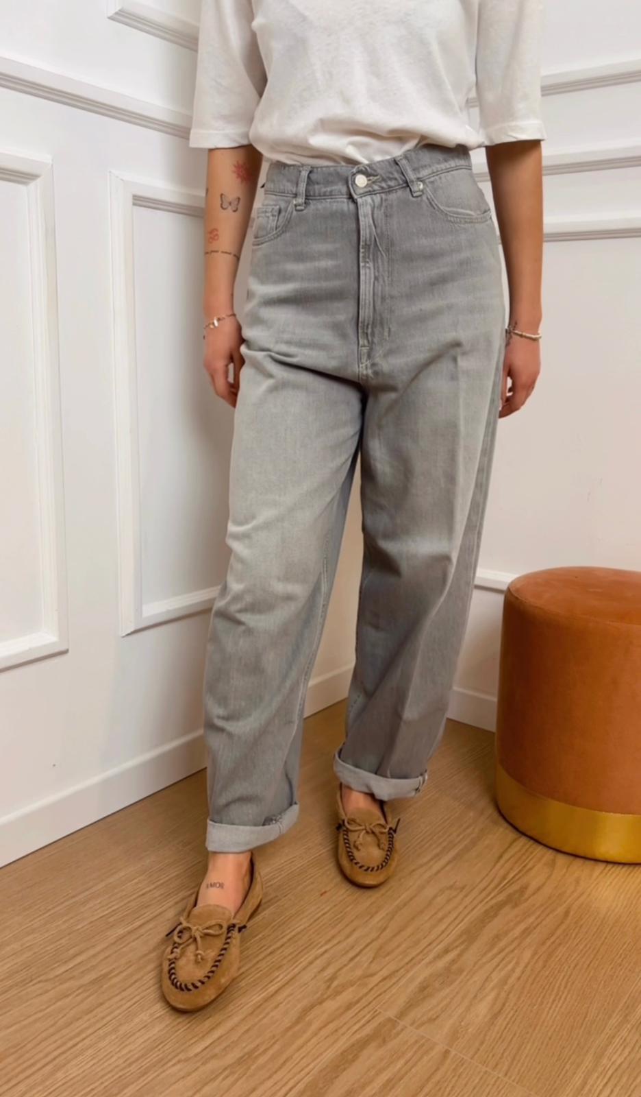 Jeans Laila relaxed fit Vicolo DAB5155 grigio