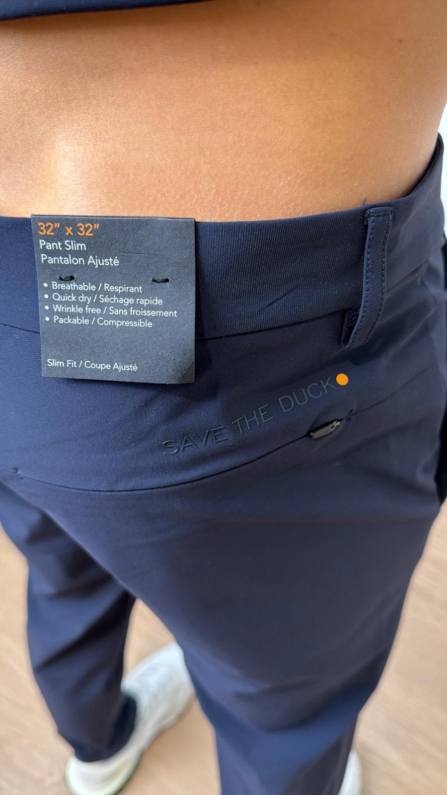 Pantaloni chino in nylon Save the Duck DP1843M