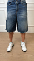 Bermuda in denim largone Imperial D8379SALDE