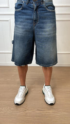 Bermuda in denim largone Imperial D8379SALDE