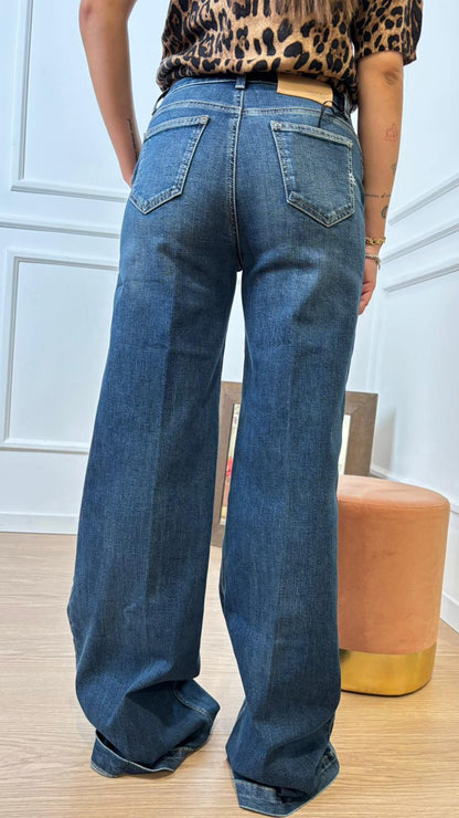 Jeans Elena wide leg fit Vicolo DF5103