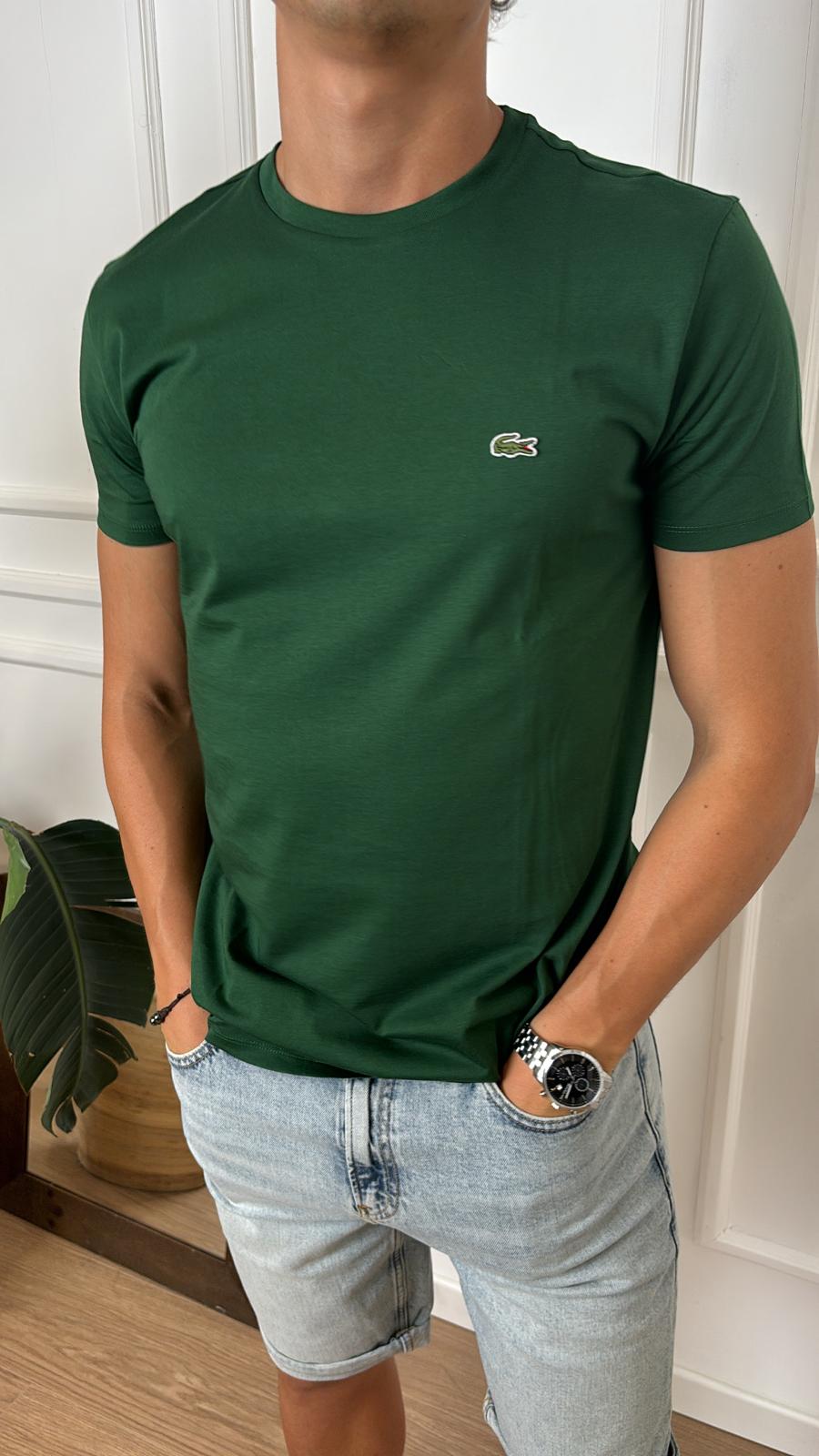 T-Shirt basica Lacoste TH6709 132