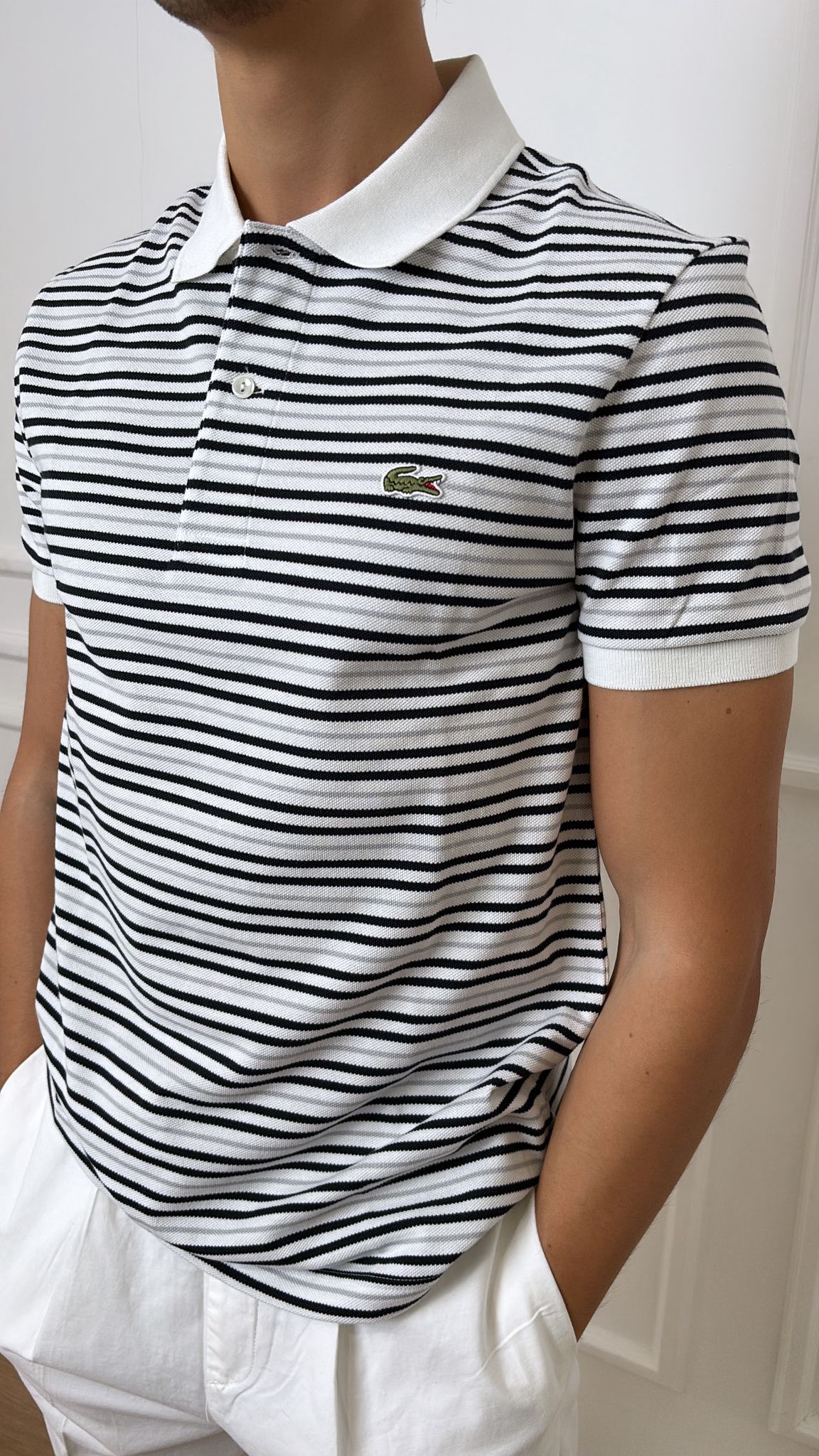 Polo a righe Lacoste PH0871 7XI