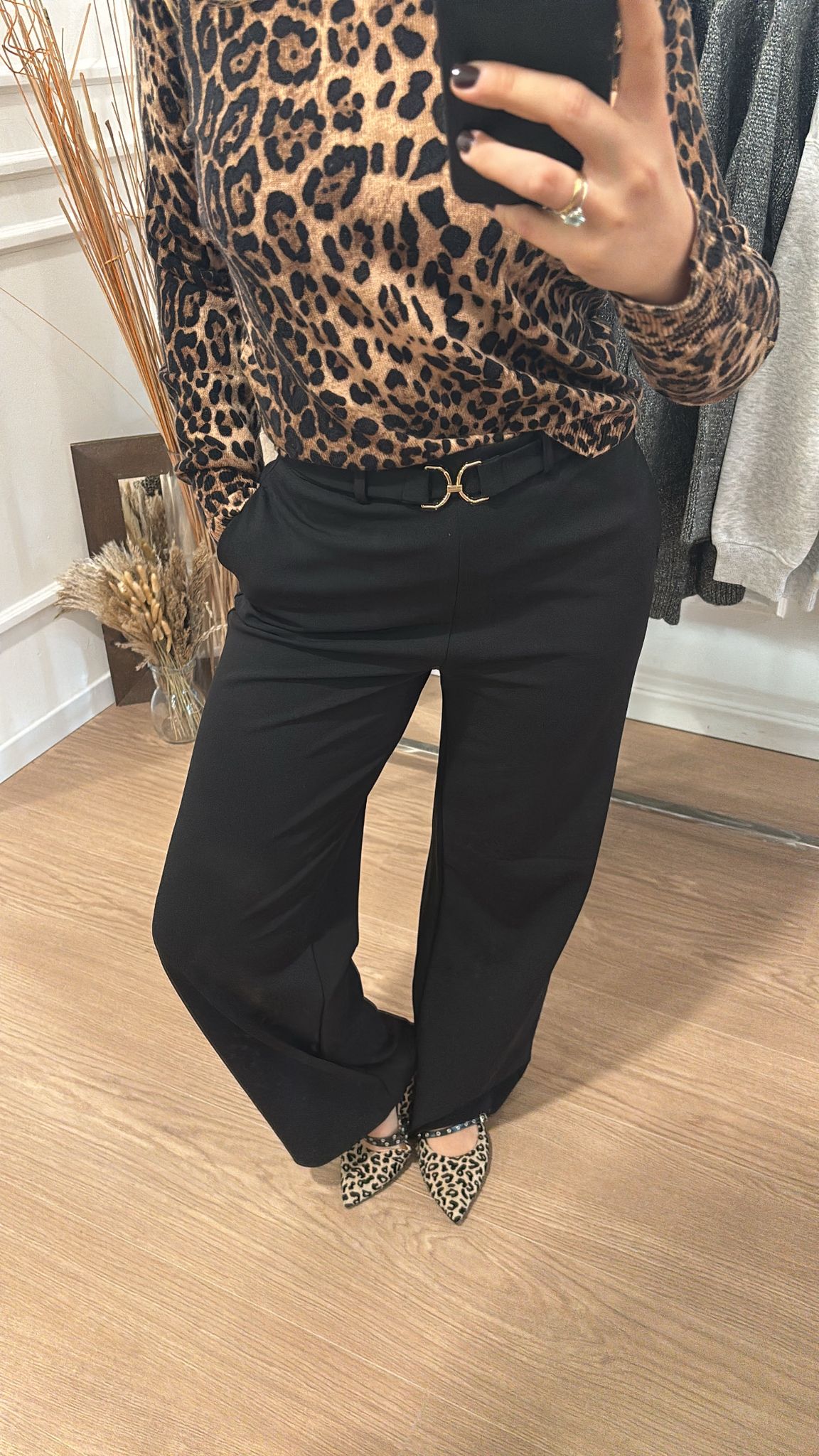 Pantaloni dritti Gala Only 15361981 nero