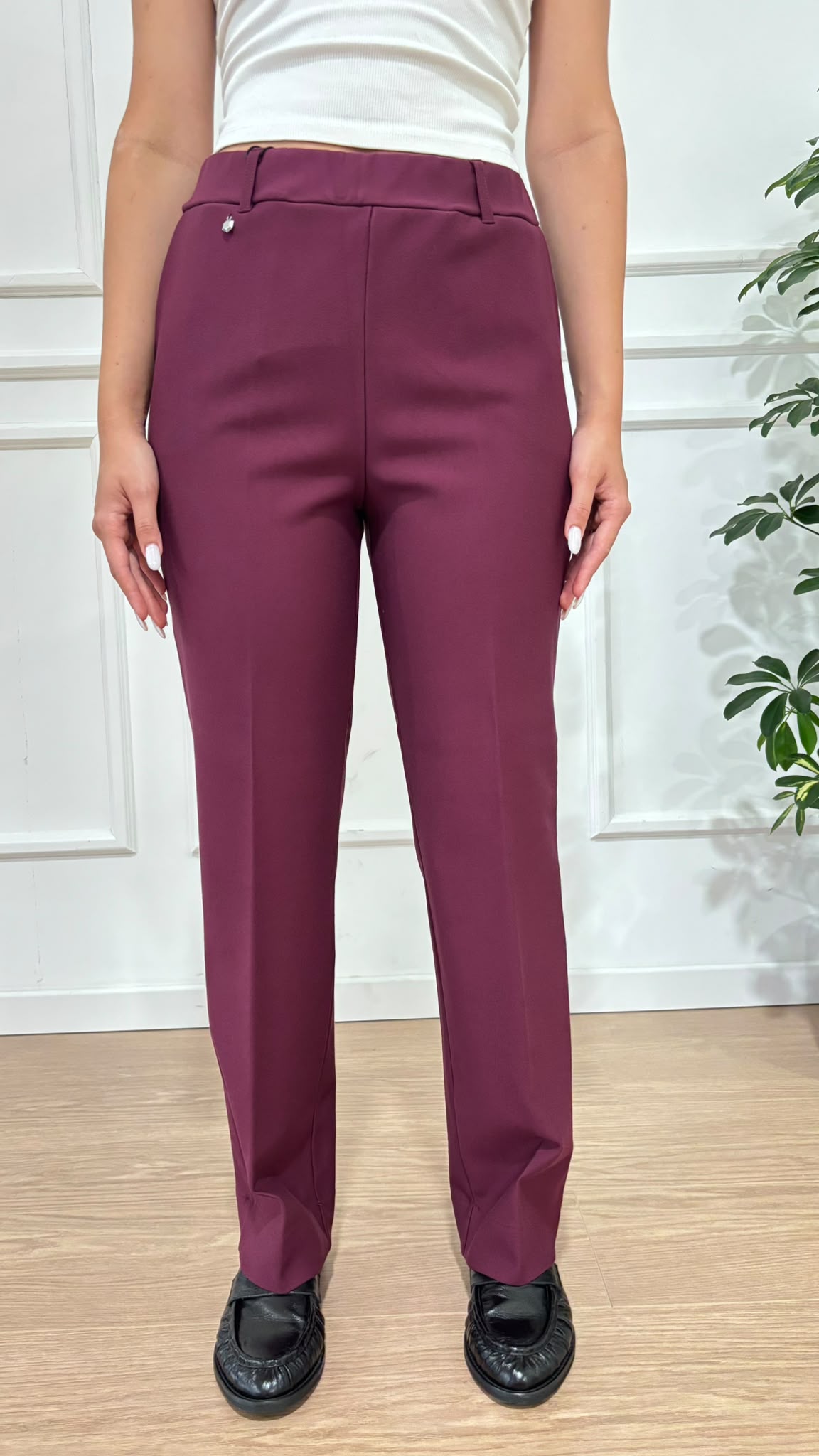 Pantalone straight Ragno DB24PP