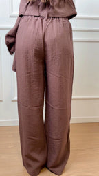 Coordinato in lino Onlita Only