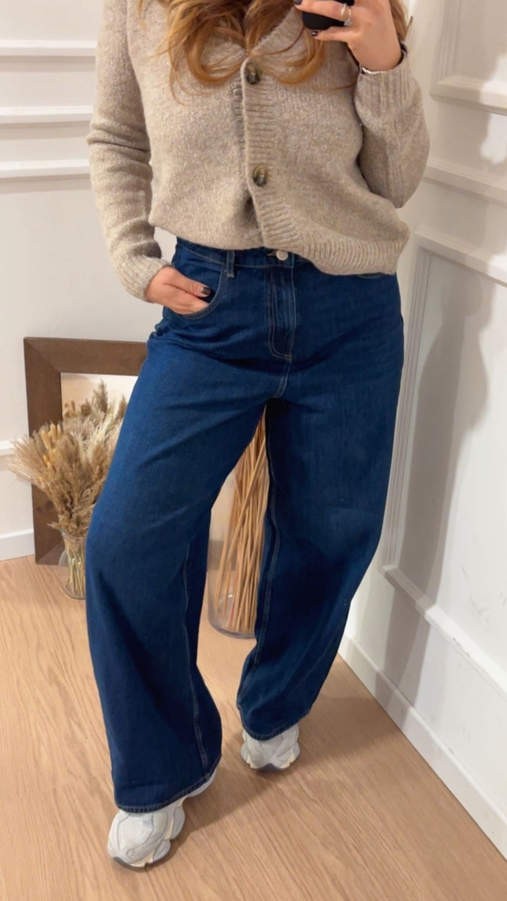 Jeans Paulina vita alta Only