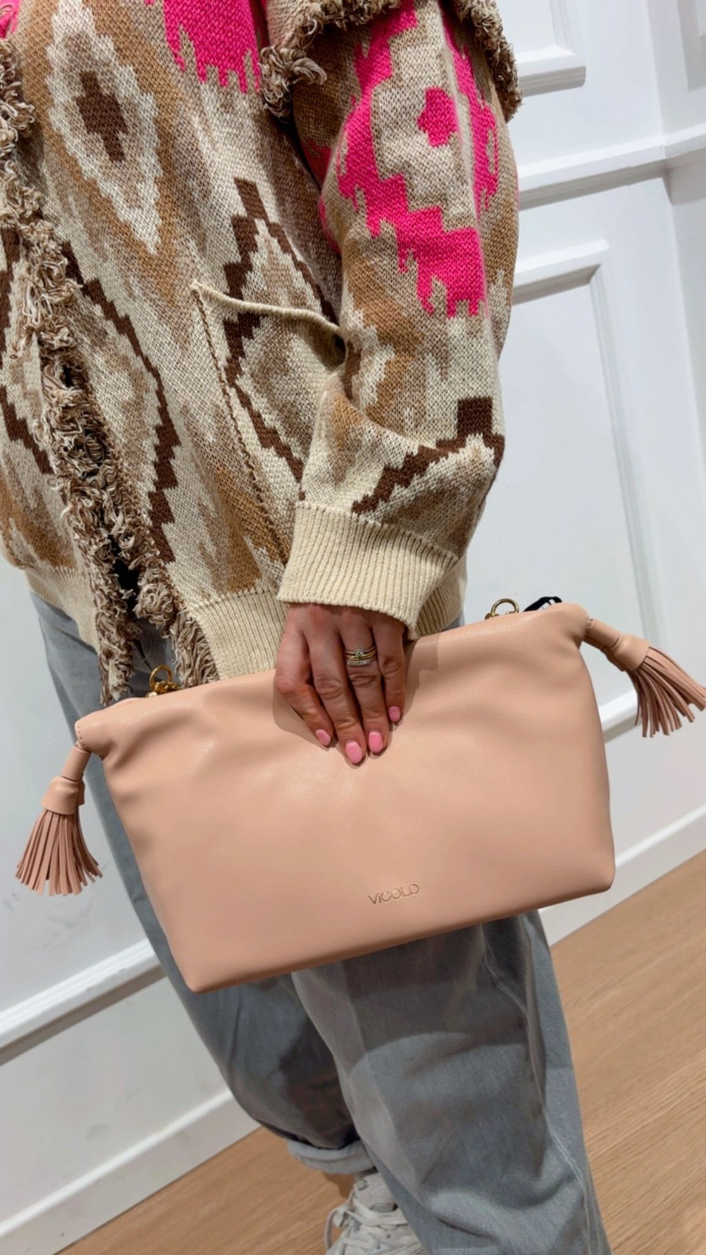 Borsa Tassel small bag Vicolo XAB0035