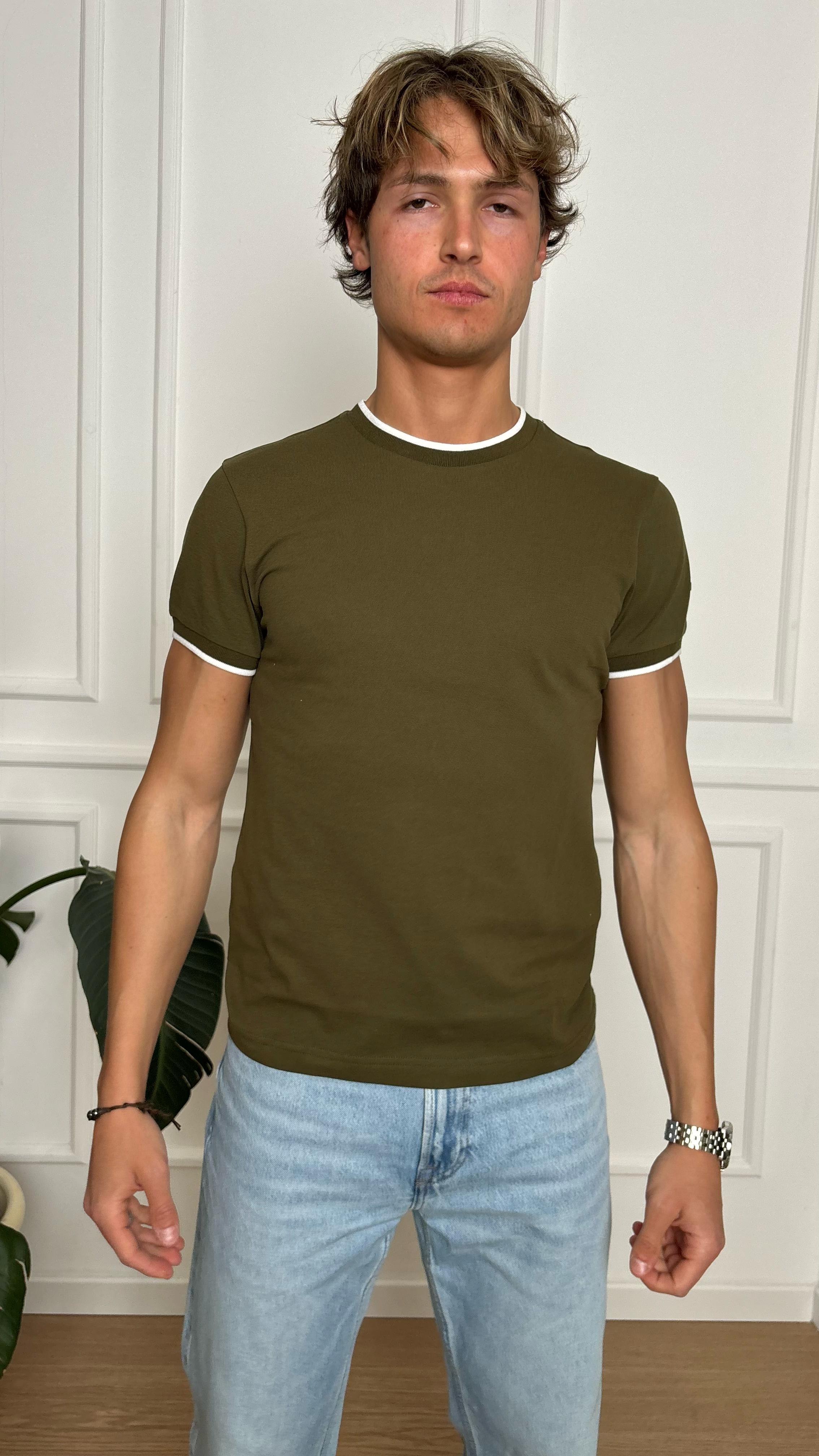 T-Shirt in piquet Colmar 7506R 4SH 720