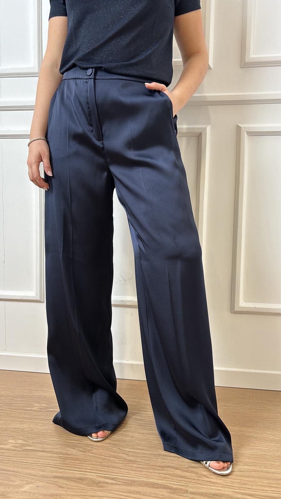 Pantalone in raso Emme Marella Taro1