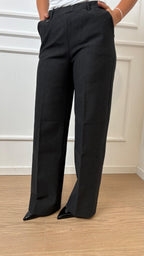 Pantalone Palazzo Ragno DL20PA 489 Grigio scuro Melange