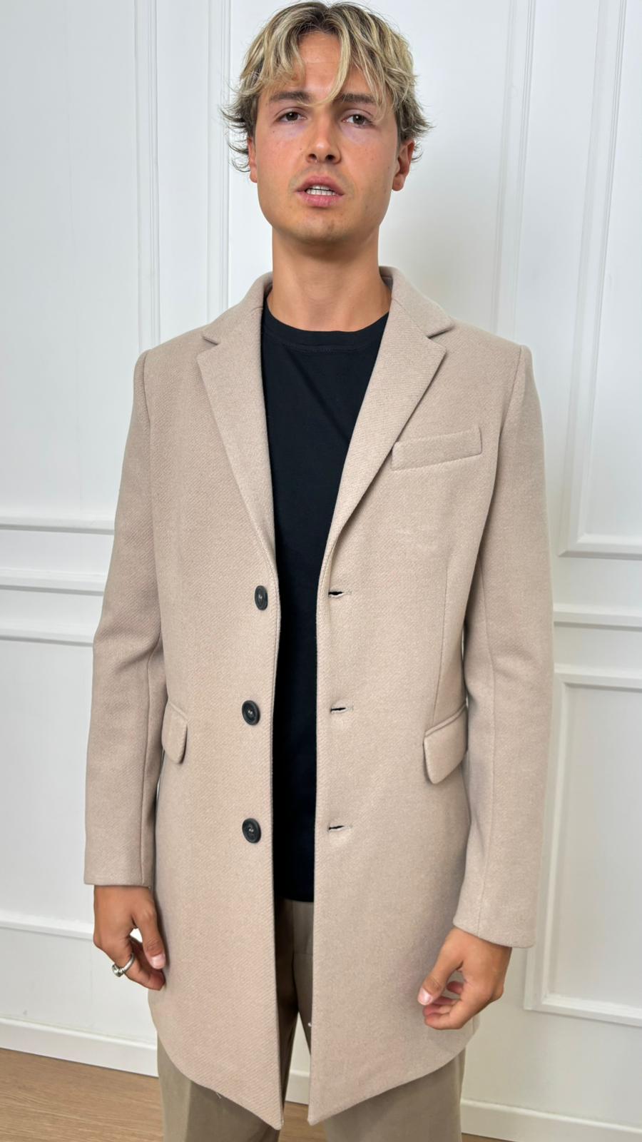 Cappotto monopetto Imperial K5441K4991 beige