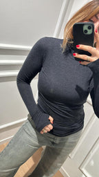 T-shirt dolcevita UF0201 Vicolo Grigio