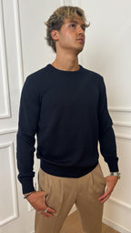 Pull giro pura lana Ferrante 32T00102 008