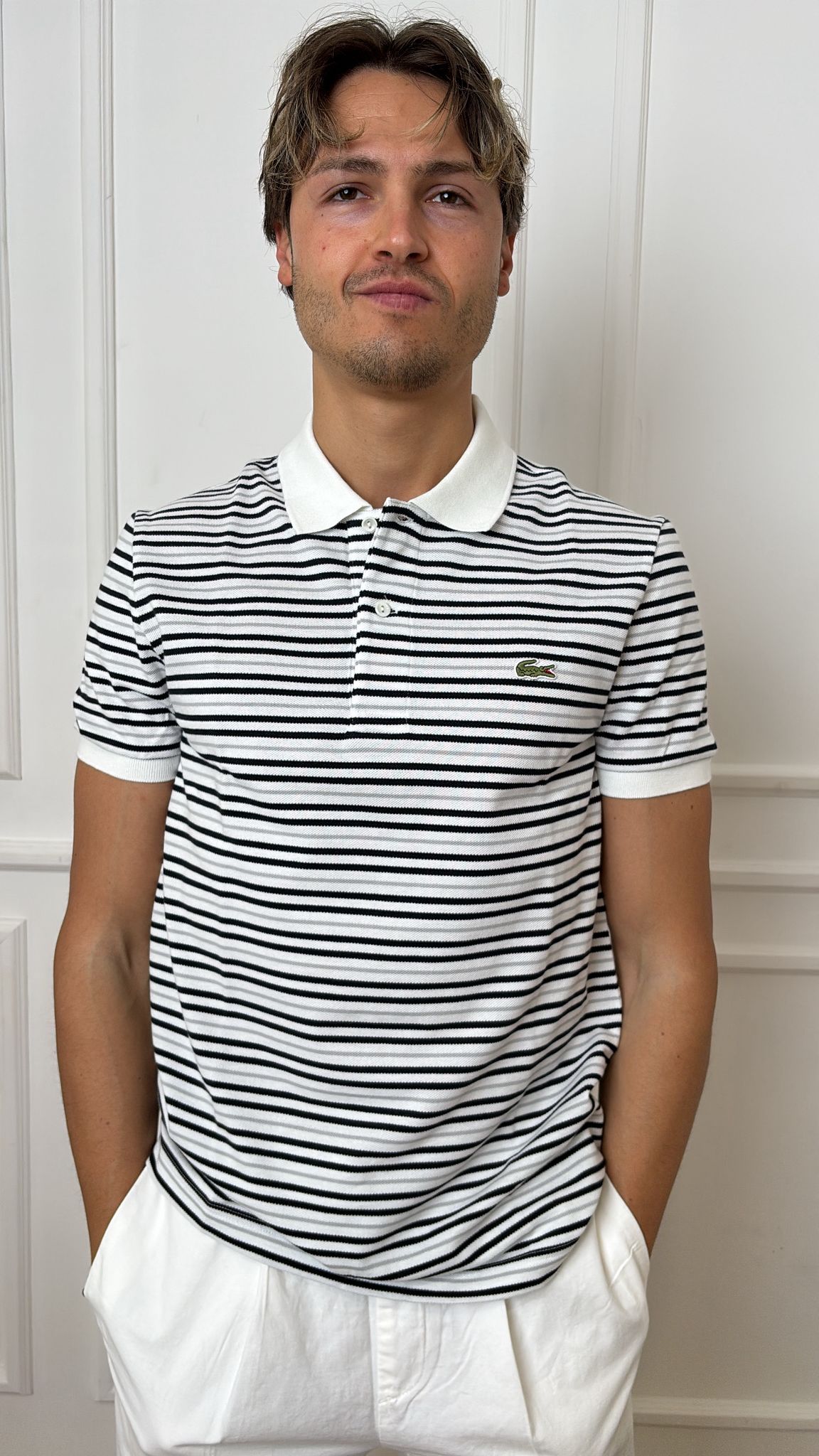 Polo a righe Lacoste PH0871 7XI