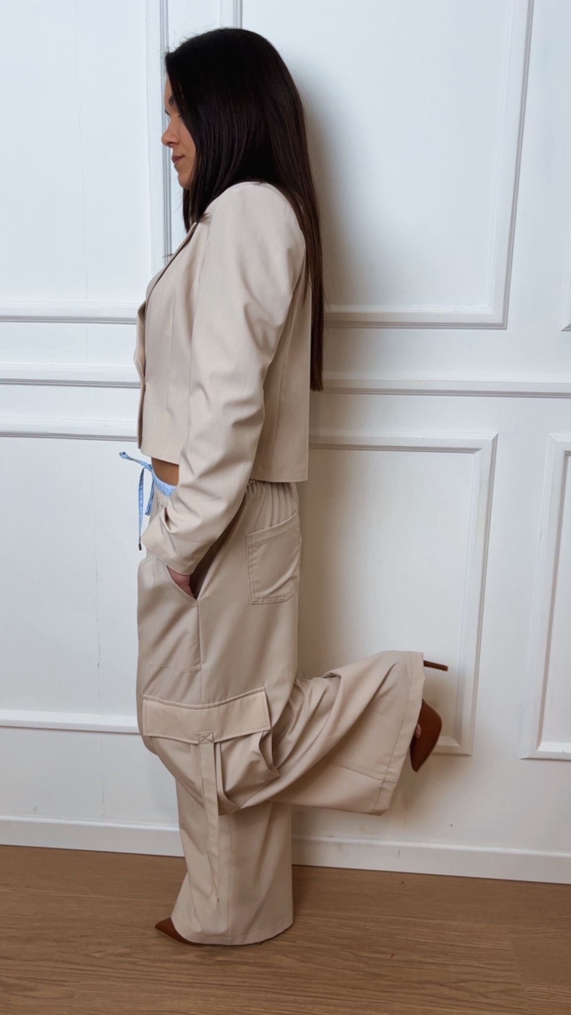 Giacca crop Tensione In 26B3844