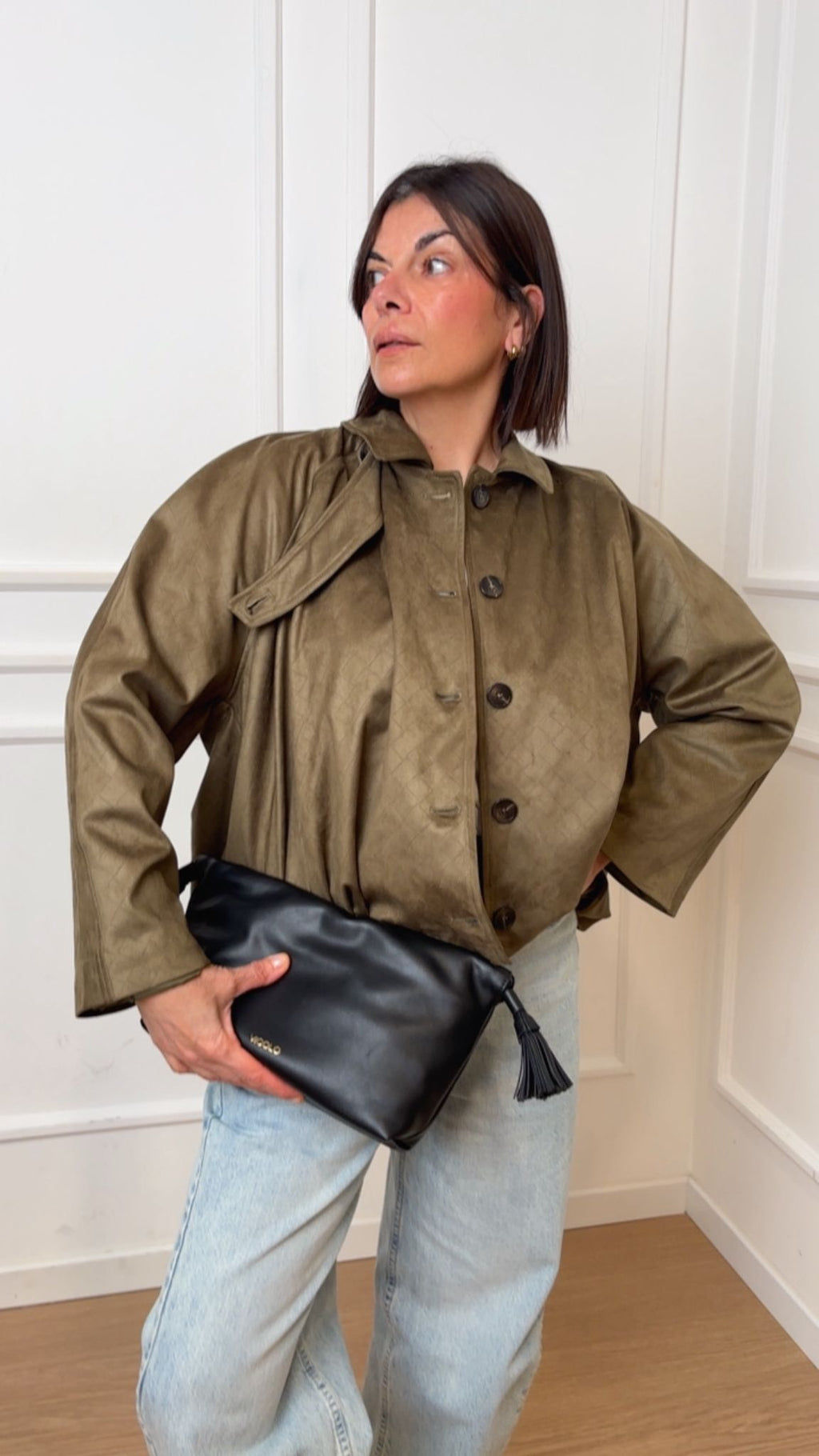 Giacca scamosciata Tensione In 26B4164