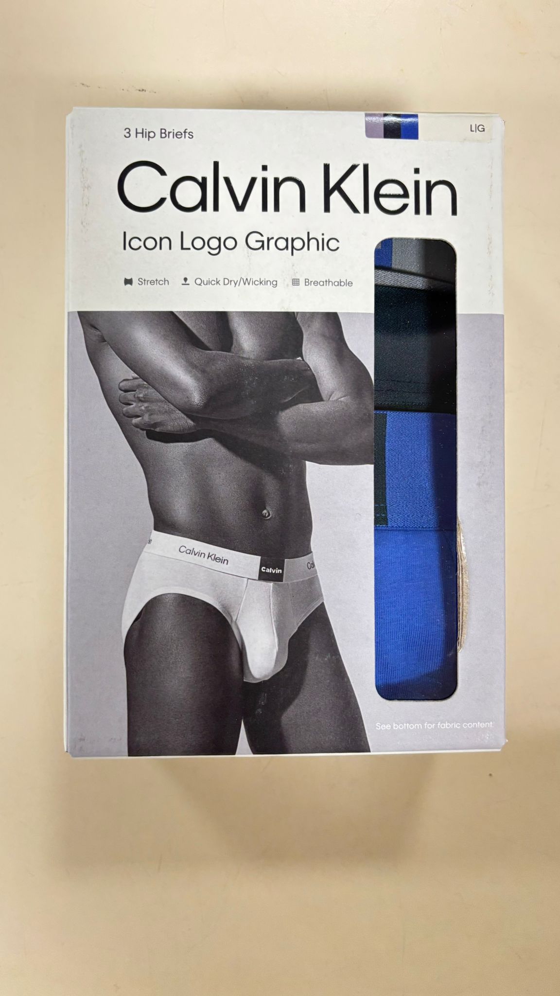 Slip 3 pack in cotone Calvin Klein LV00NB4475 3US