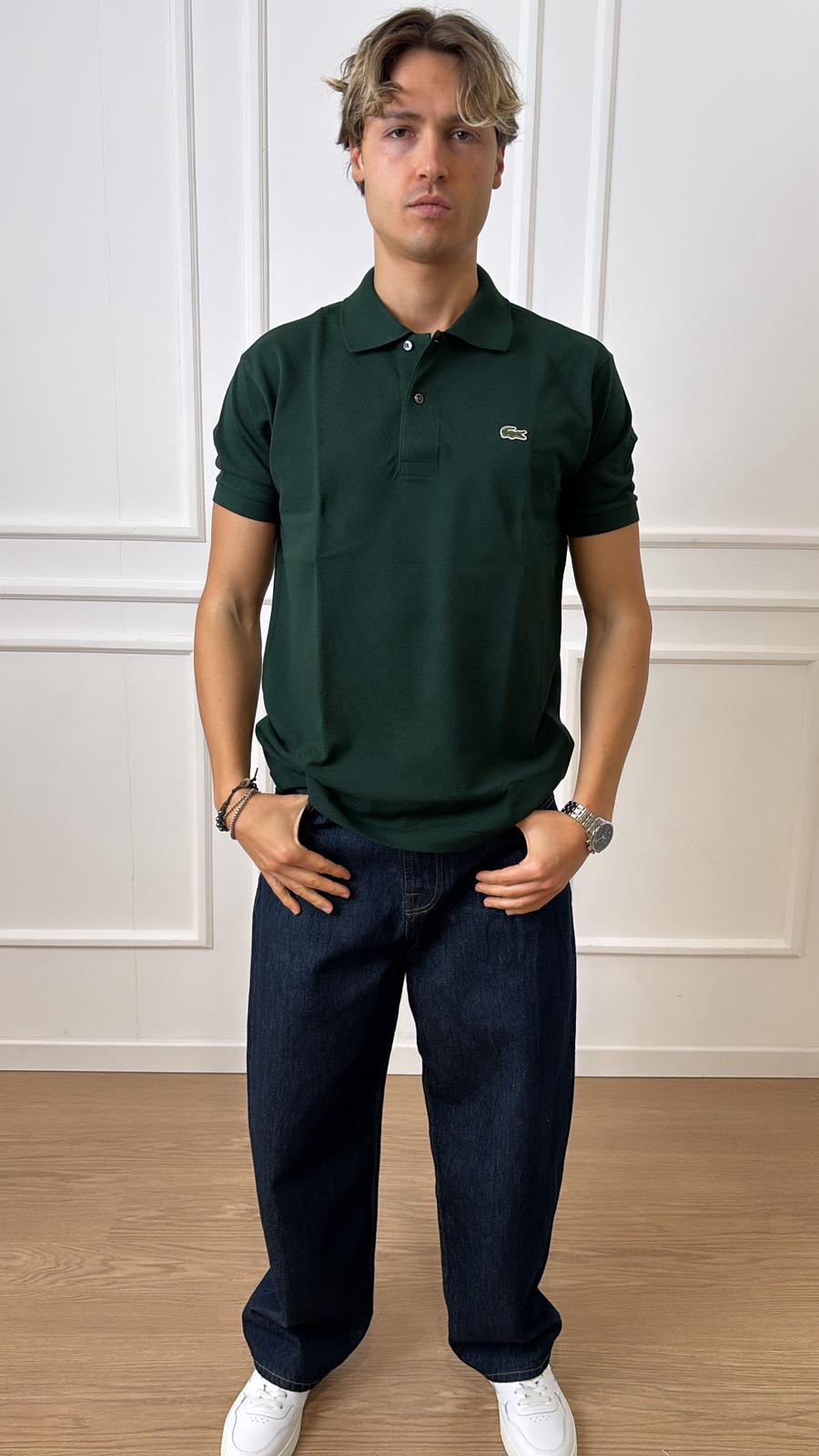 Polo classic fit Lacoste L1212 00 verdone YZP