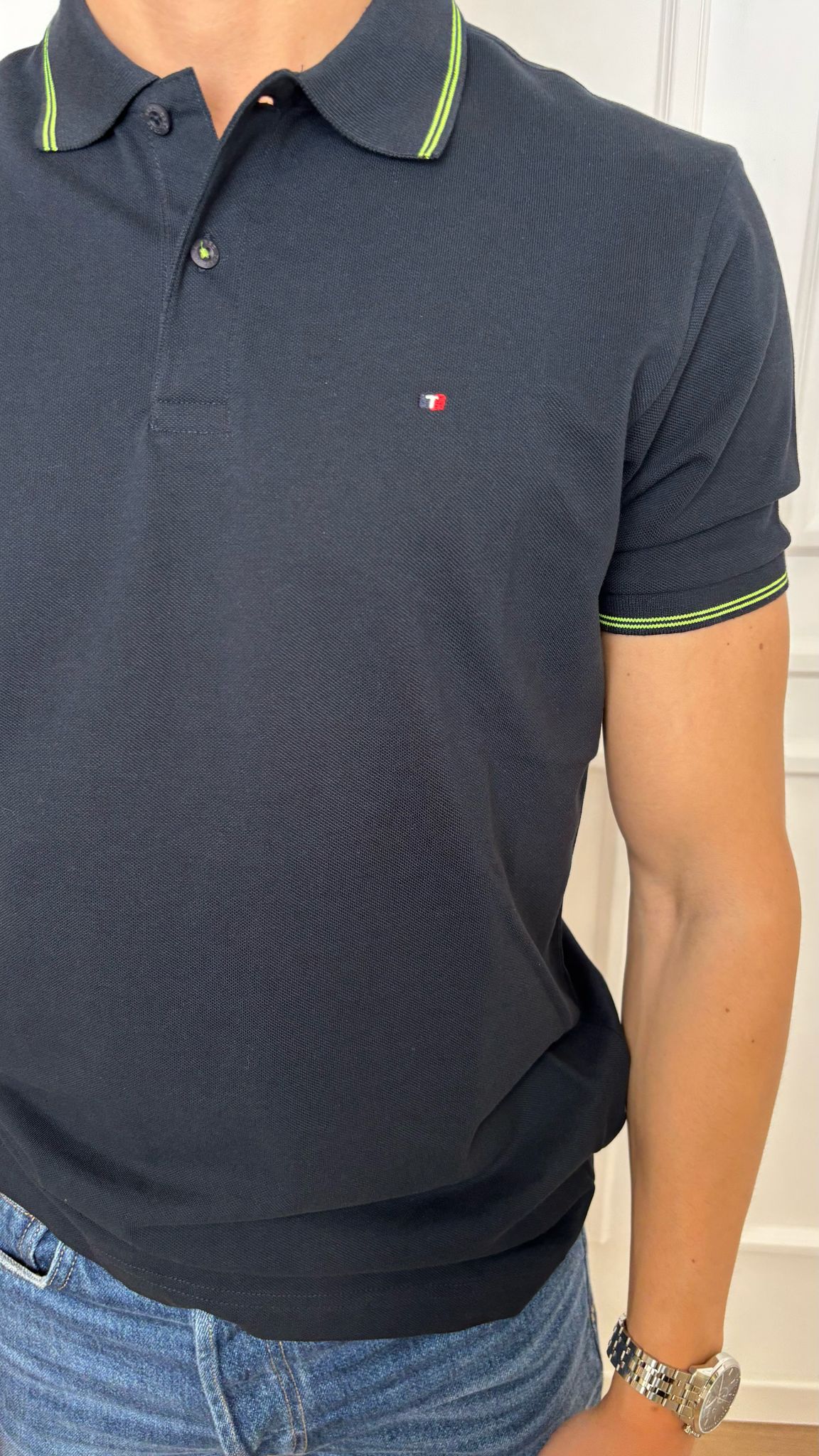 Polo Trez M47689 blu