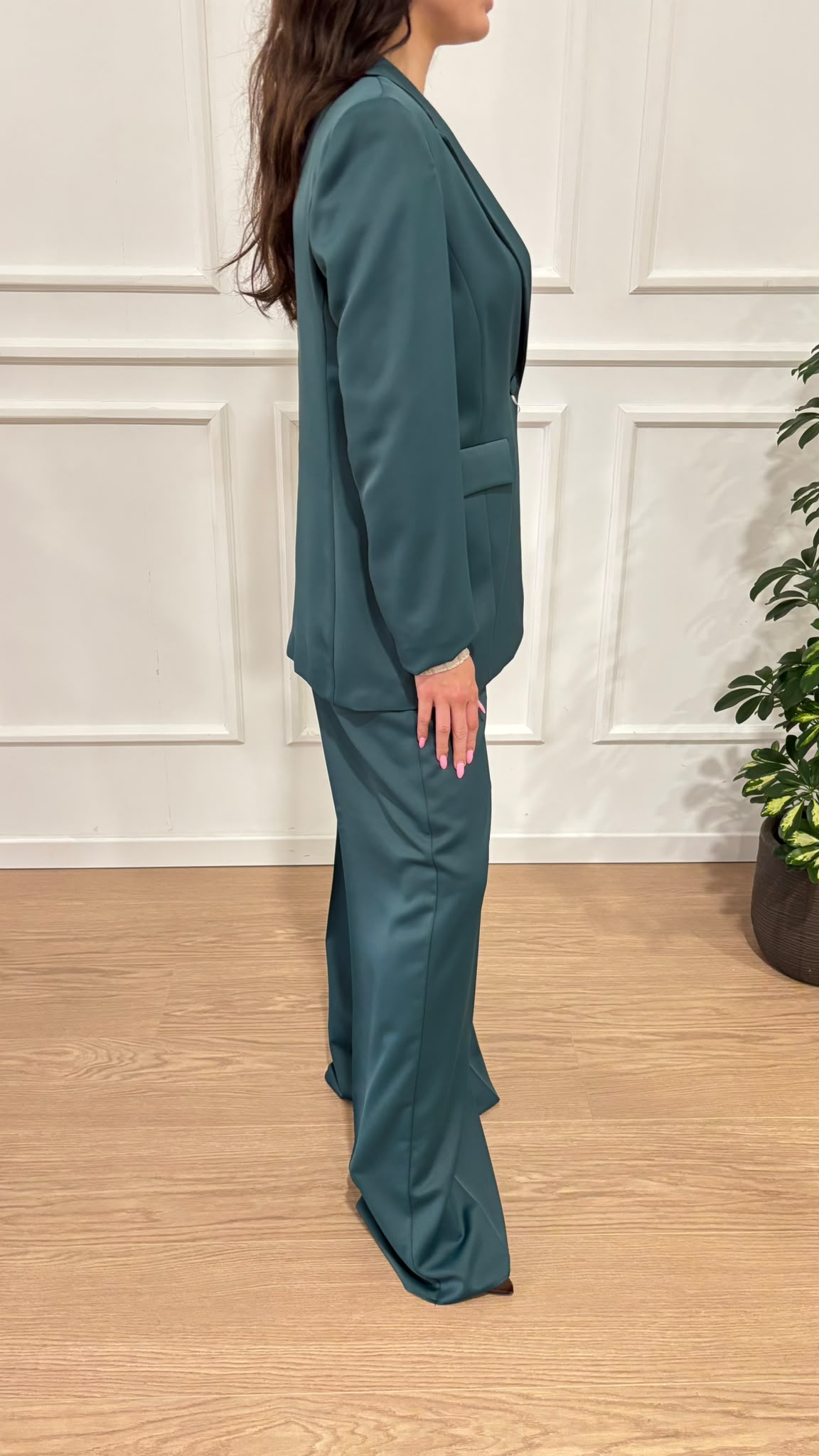 Blazer in raso matte Falesia1 Emme Marella