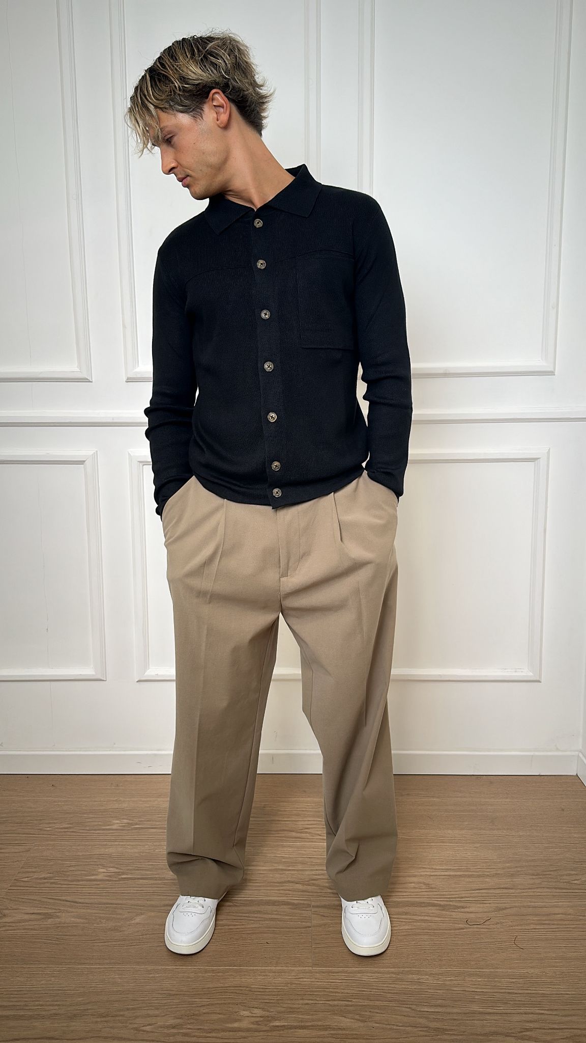 Cardigan con colletto Imperial M8857126U2