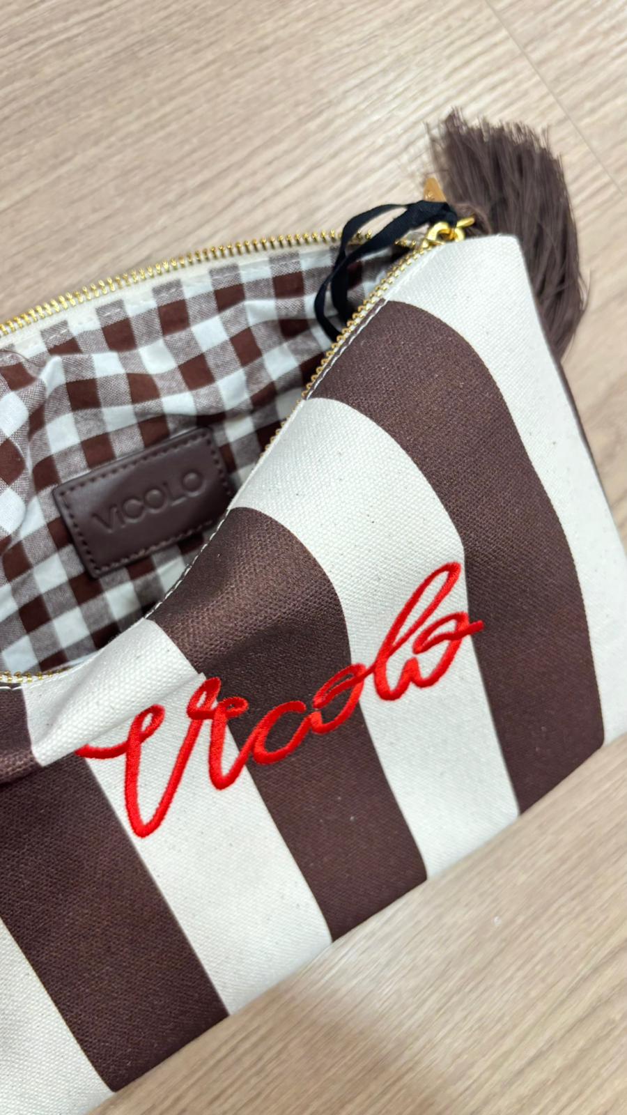 Bag righe Vicolo XAB0050