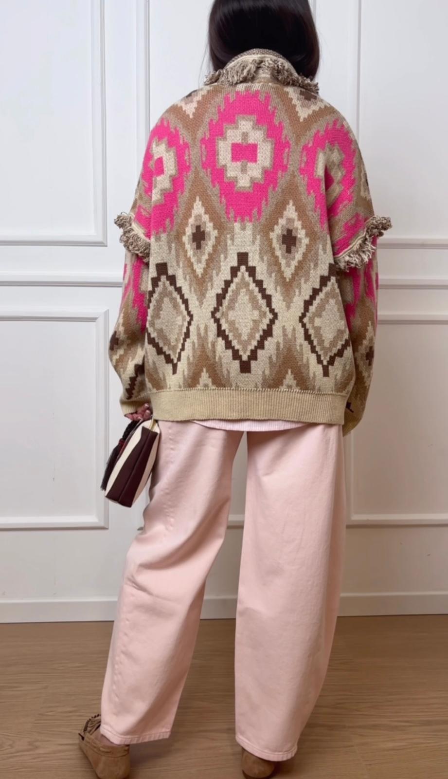 Caban fantasia etnica P6HMG28A414