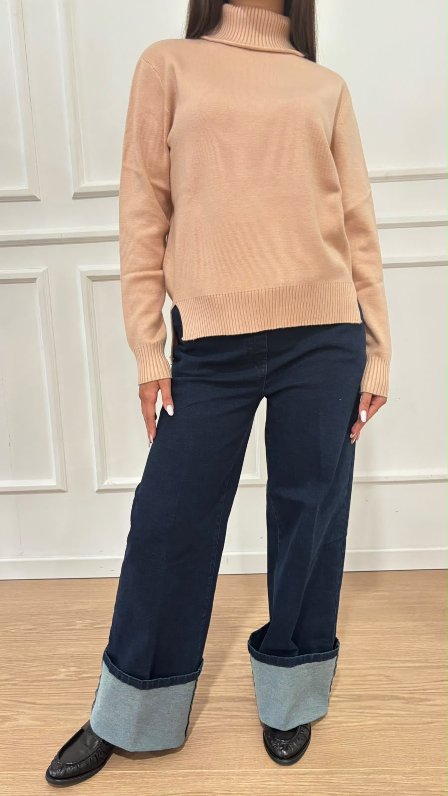 Jeans a palazzo Persia Ragno DO79PA 057