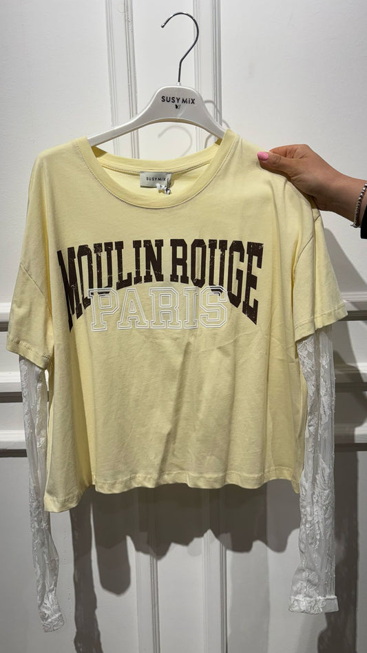 T-Shirt pizzo SH001065 banana