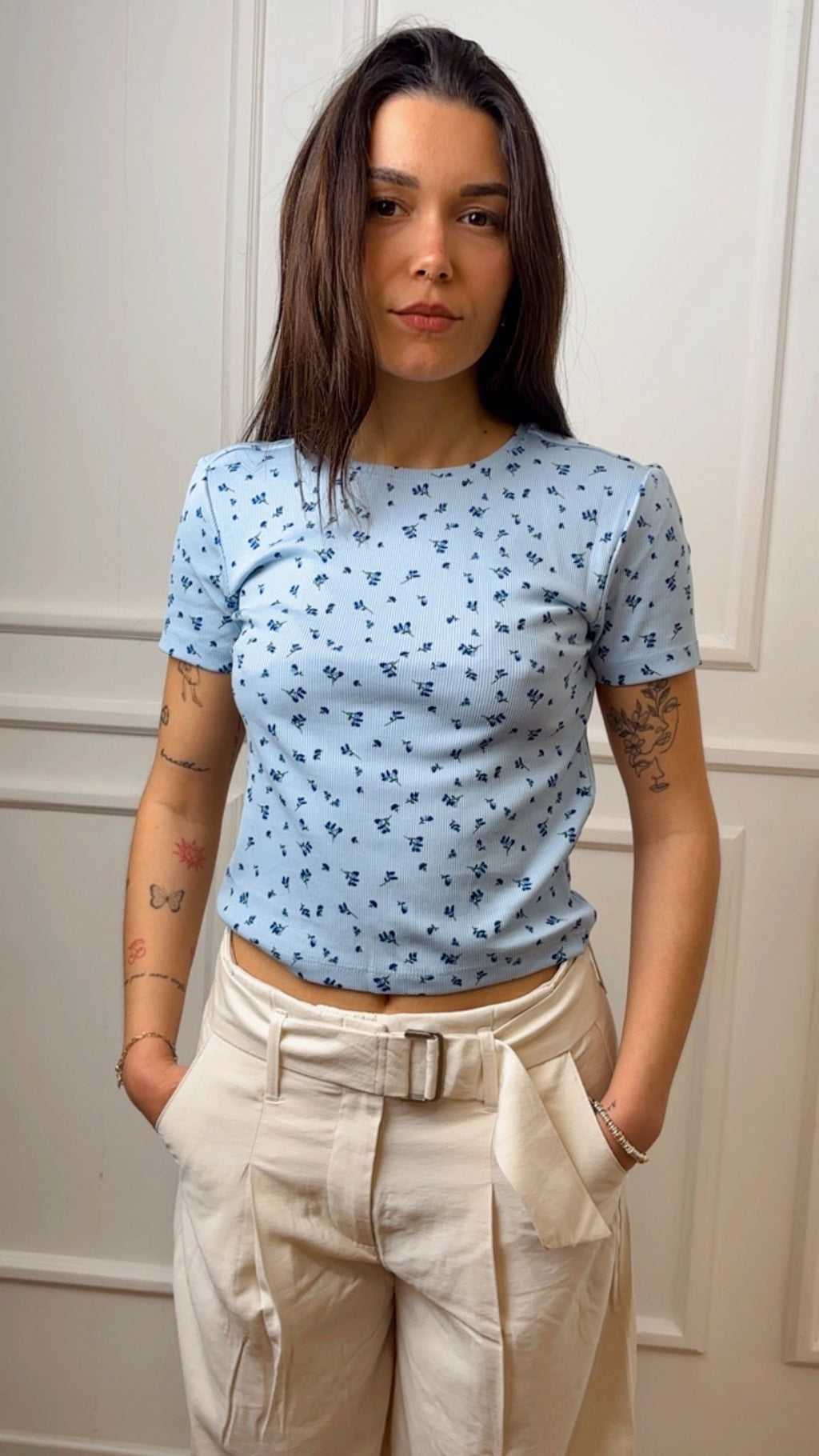 T-Shirt provenzale Fenja Only