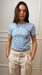 T-Shirt provenzale Fenja Only