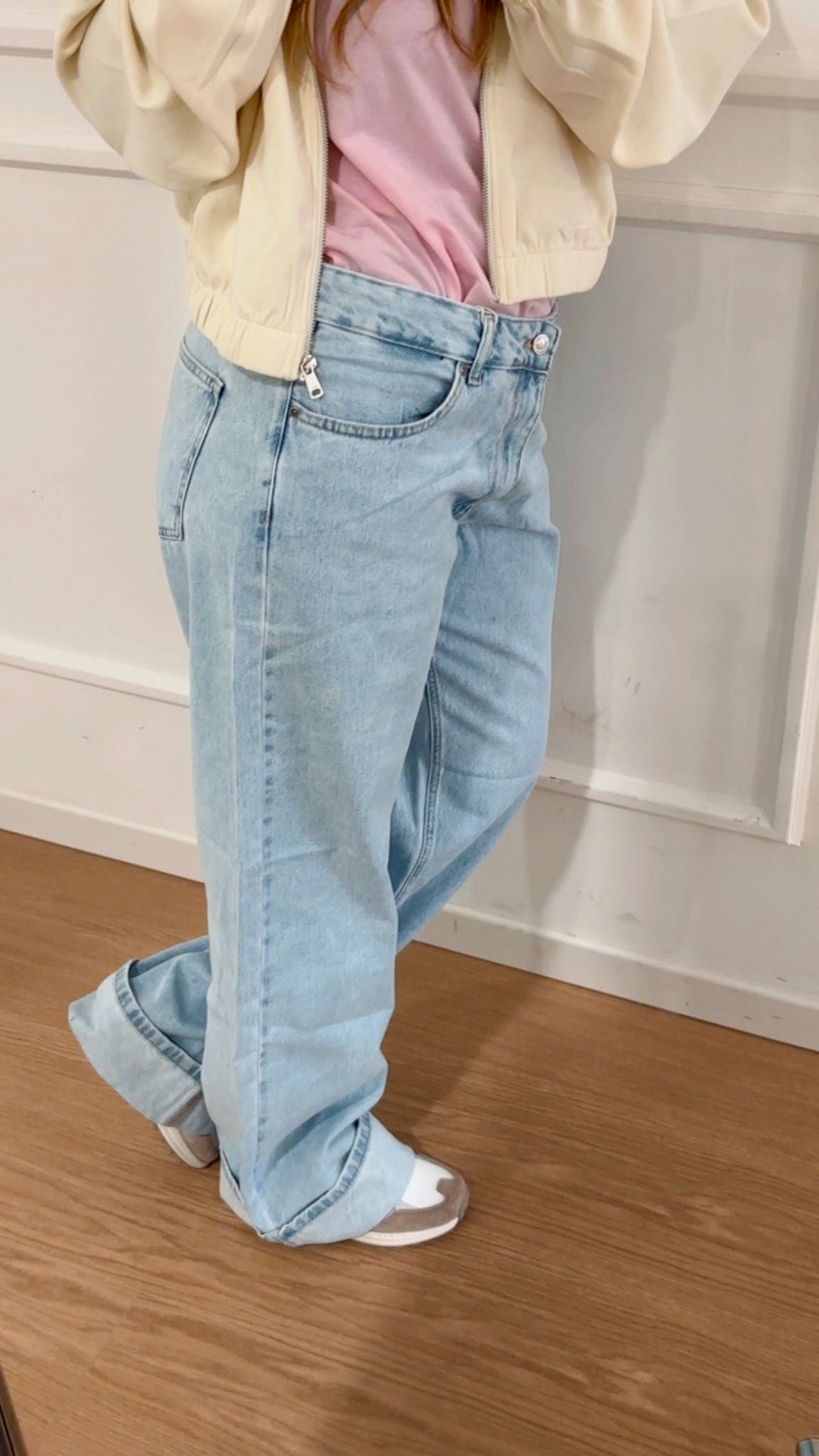 Jeans wild fold up Only Lella