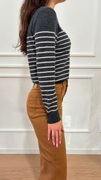 Maglia righe Laccio Emme Marella