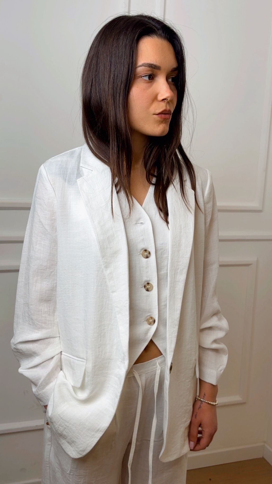 Blazer in lino Onlita Only