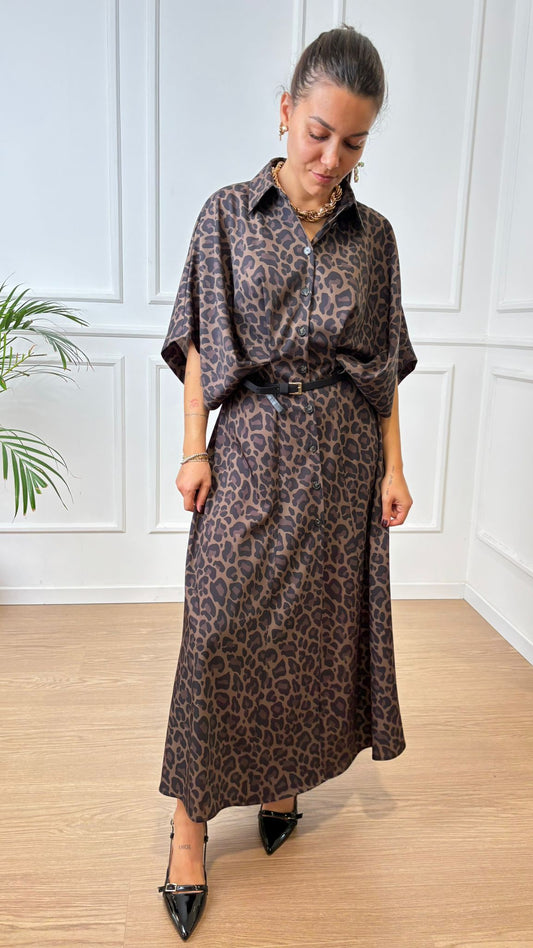 Abito animalier Imperial AFDIKILC