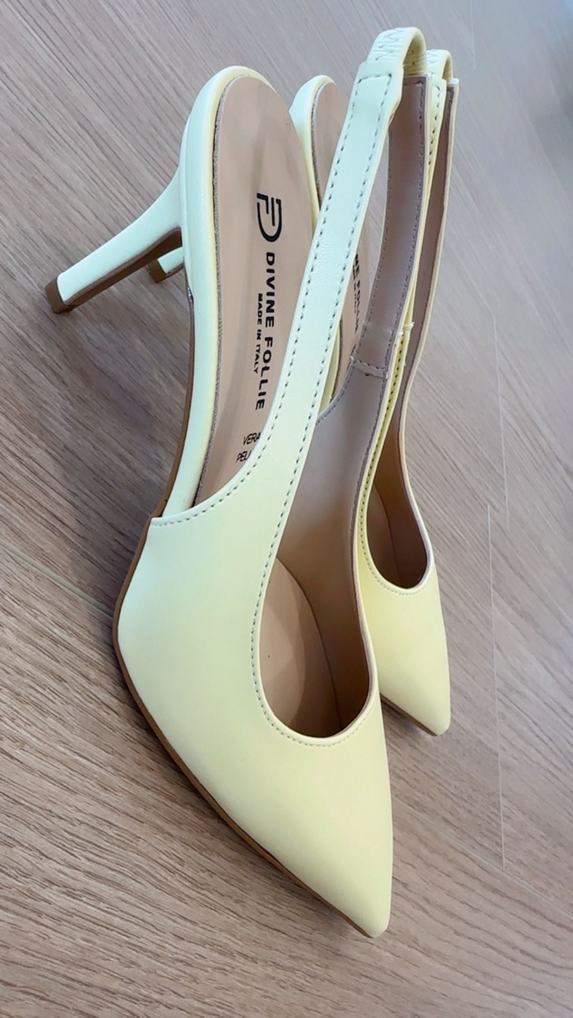 Decolletè slingback opaca Divine Follie 52P7061