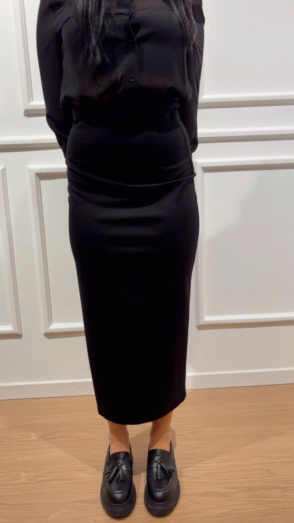 Gonna matita punto milano Tensione In 26G1204 nera