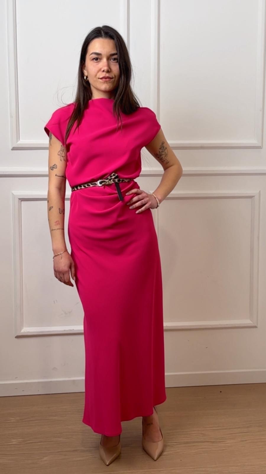 Abito scollo a barca Imperial AGAPLHX