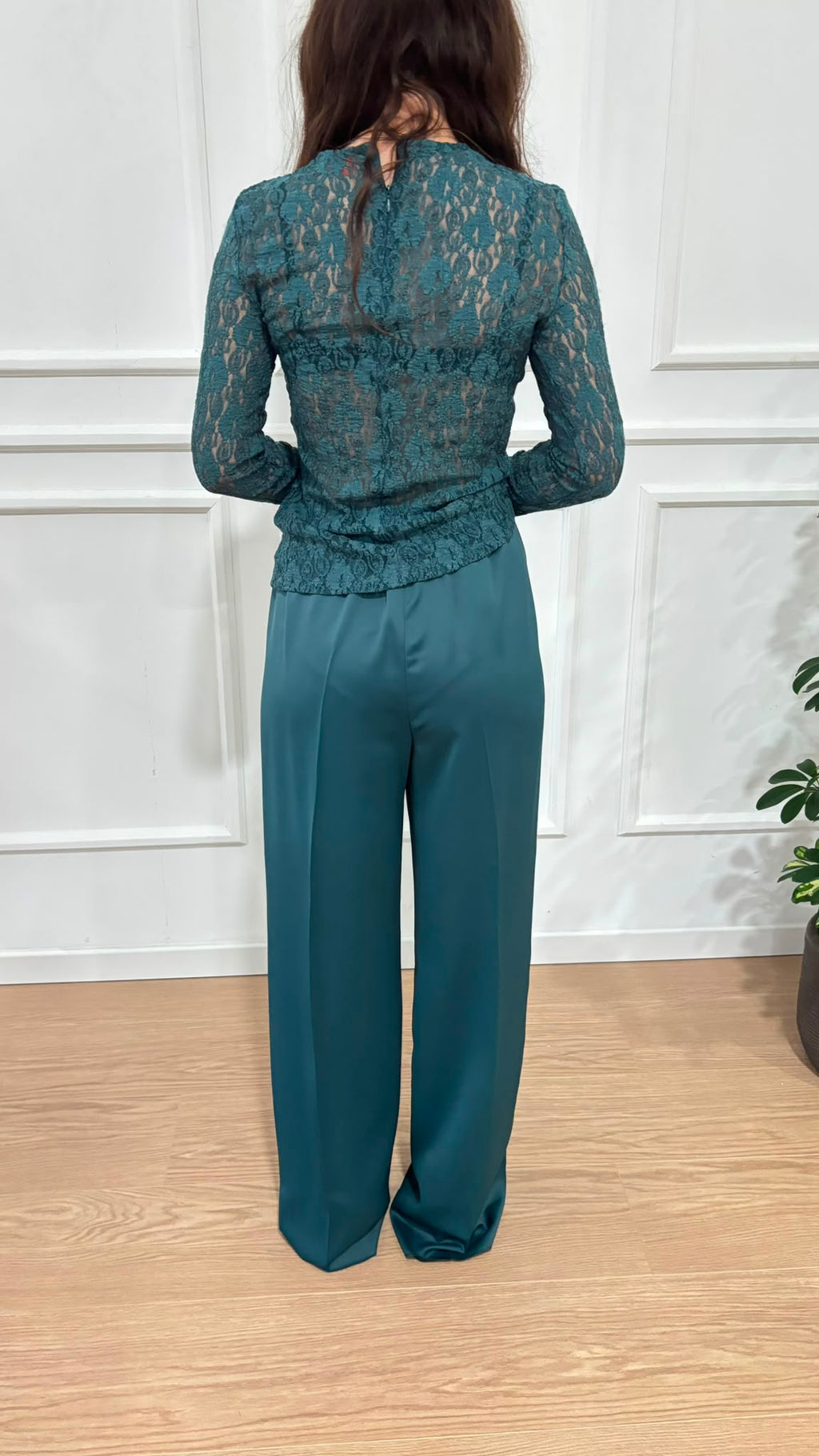 T-Shirt in jersey di pizzo Madre Emme Marella