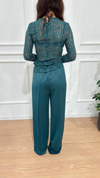 T-Shirt in jersey di pizzo Madre Emme Marella