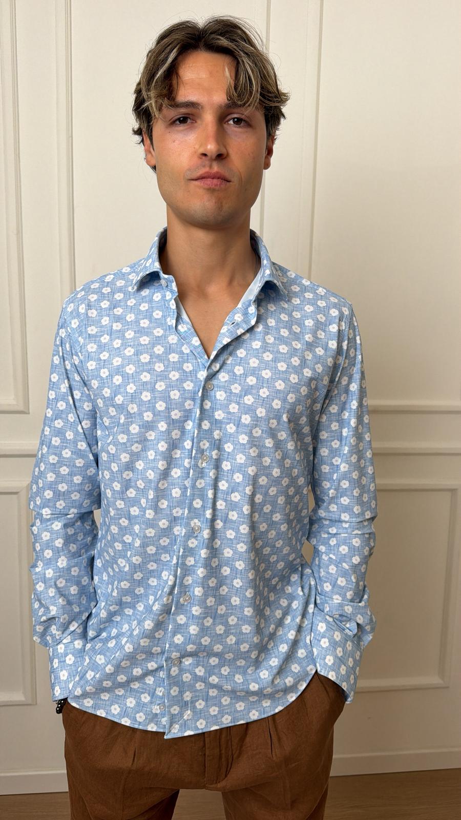 Camicia spandex Regular fit Bottega Artigiana E26