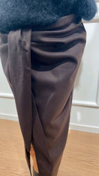 Gonna spacco e fiocco Dixie GDDLYNV moro