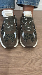 Sneakers Detroit glam Khaki AR002 02 2700 Kaotiko