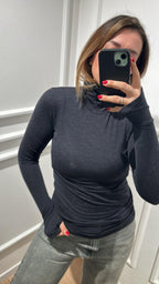 T-shirt dolcevita UF0201 Vicolo Grigio