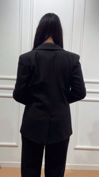 Blazer punto milano Tensione In 26B1203 Nero