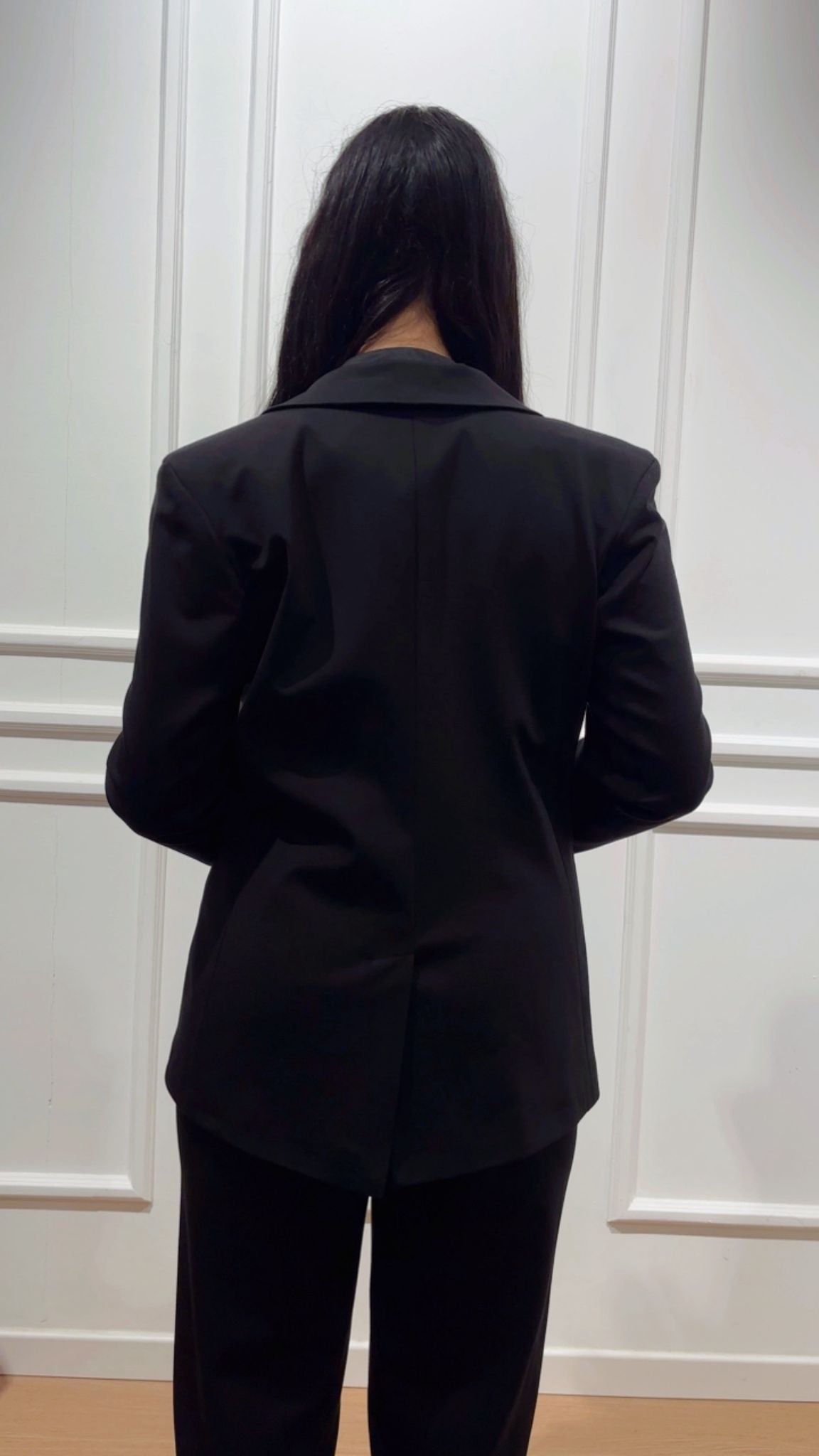 Blazer punto milano Tensione In 26B1203 Nero