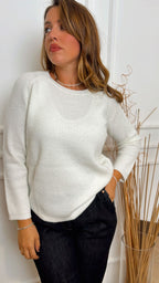 Maglia con pailettes Parole 001 Emme Marella